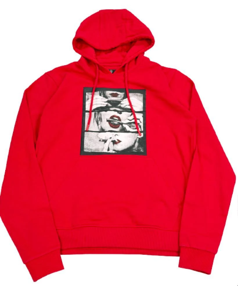 One Love Printed Hoodie